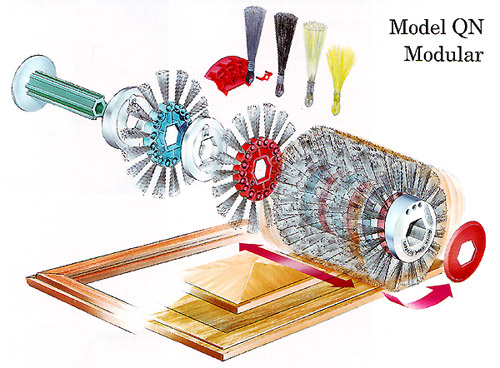 Picture of a Model QN Quick abrasive disc